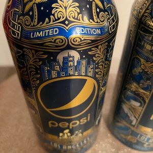 COPY - Pepsi 2 limited Edition Aluminum Bottles 2022 Super Bowl LVI unopened new